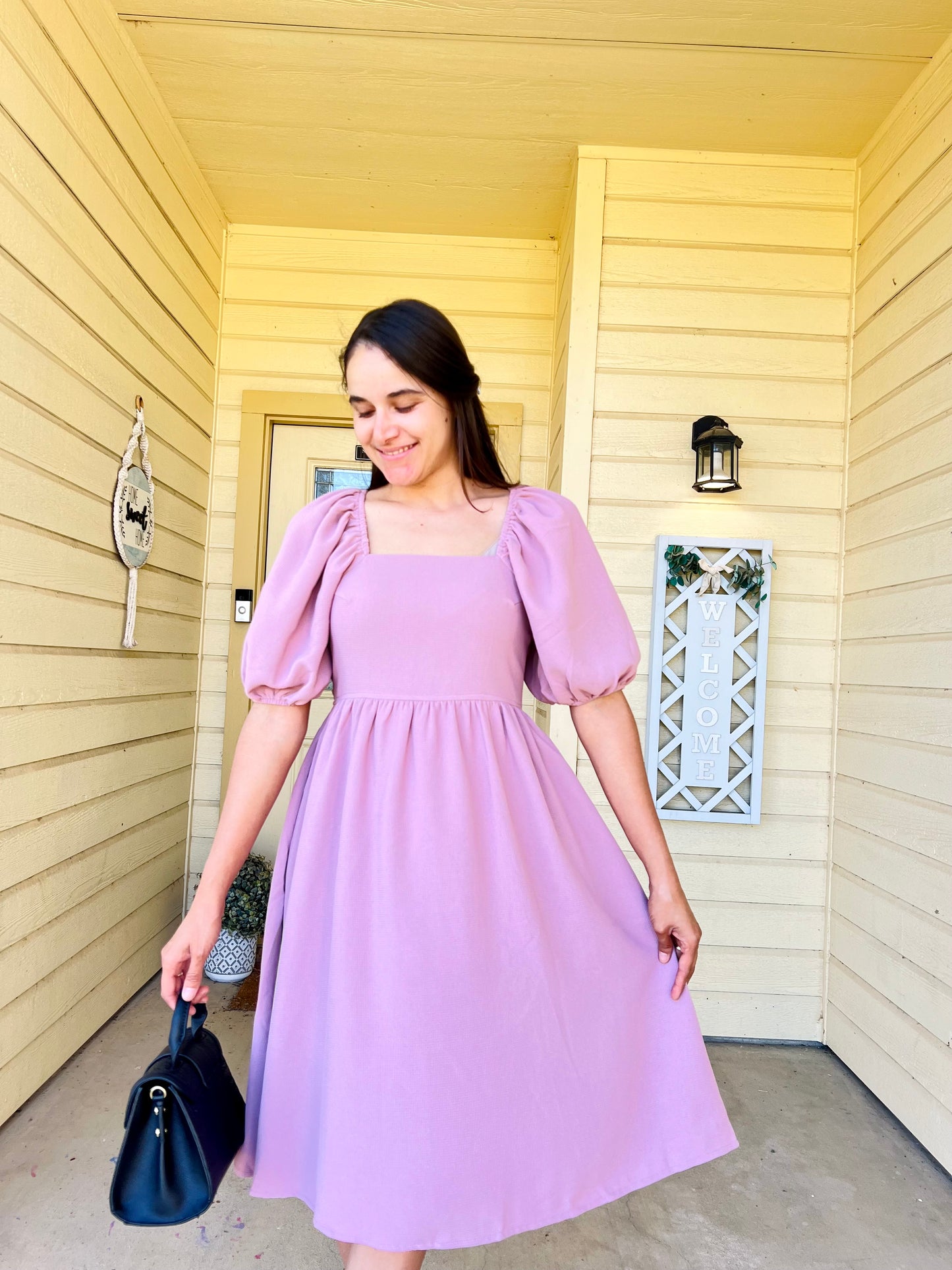 Alexandra MIDI Dress Mauve