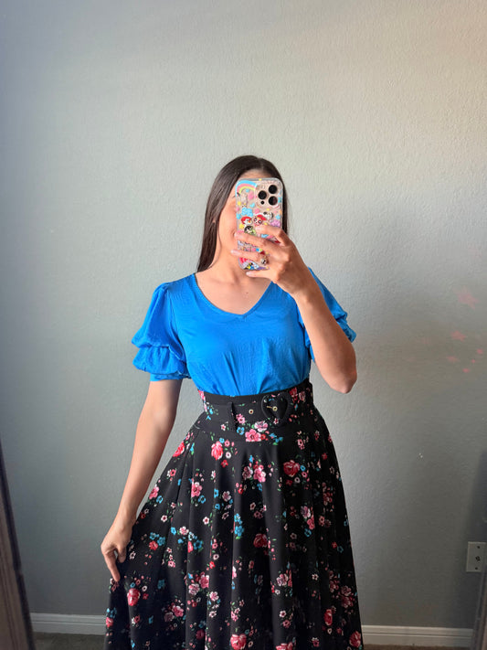 Annie Top (blusa) Blue