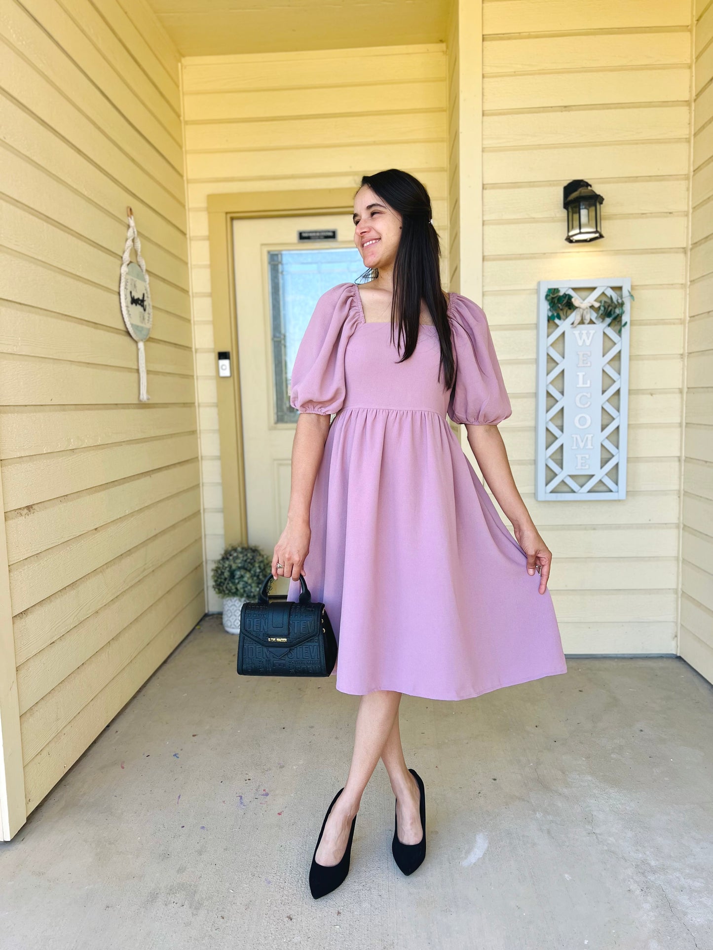 Alexandra MIDI Dress Mauve