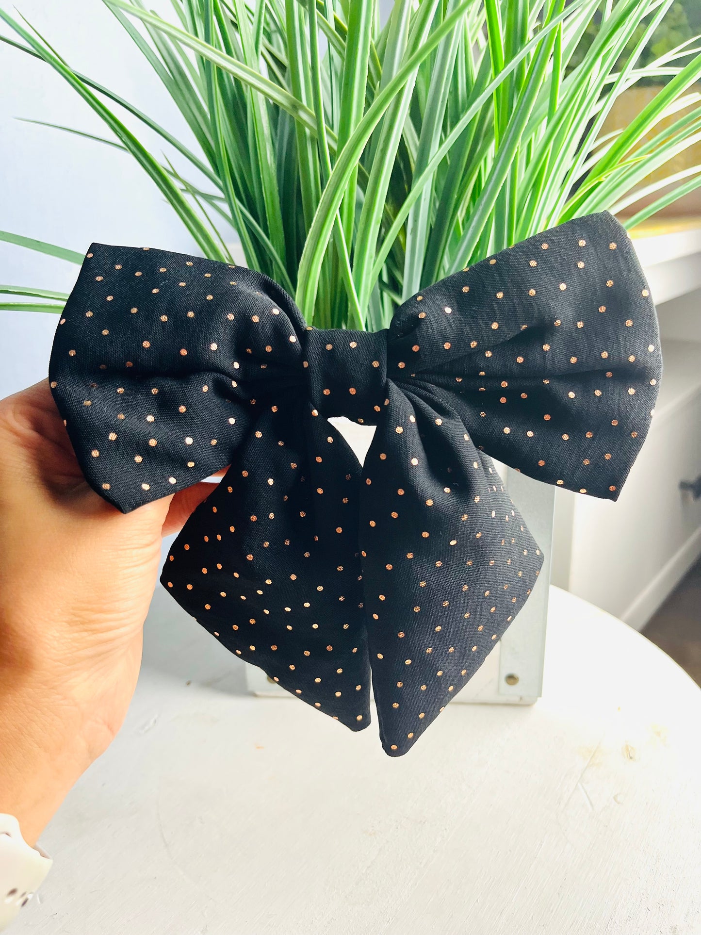 My hair Bow Black