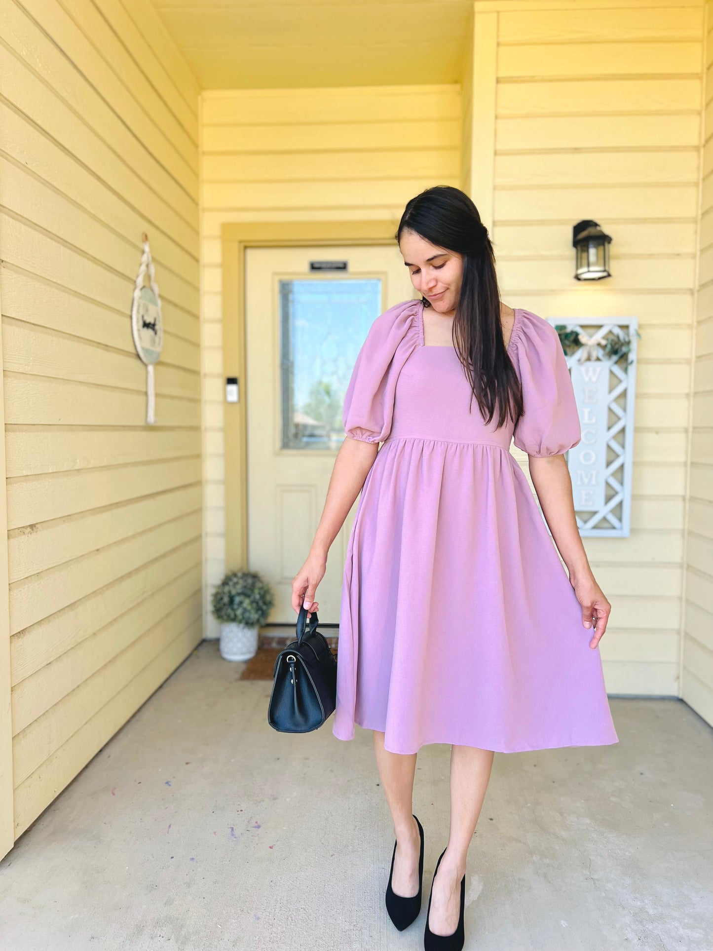Alexandra MIDI Dress Mauve