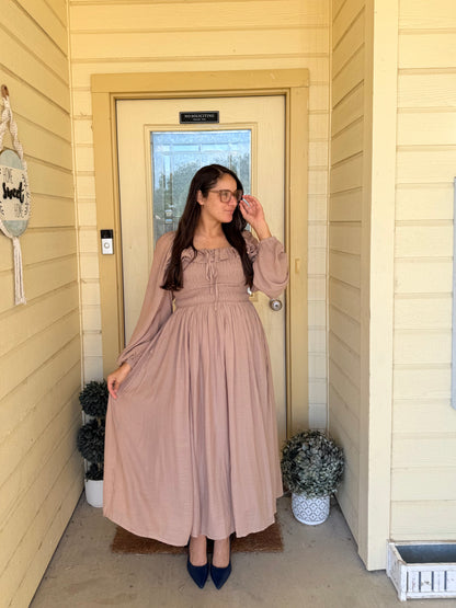 Taupe Maxi Dress