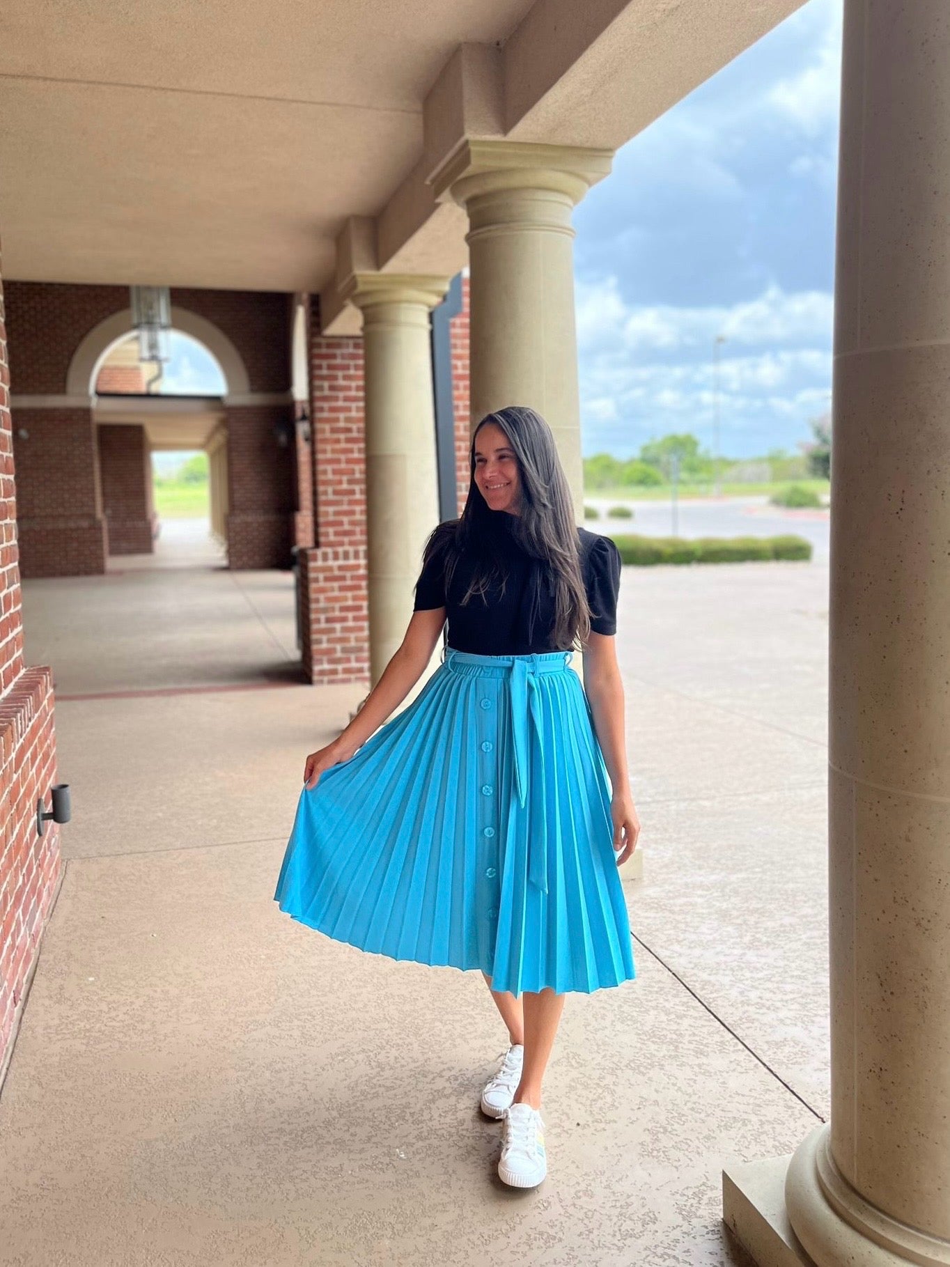 Gian MIDI Skirt Tulquesa