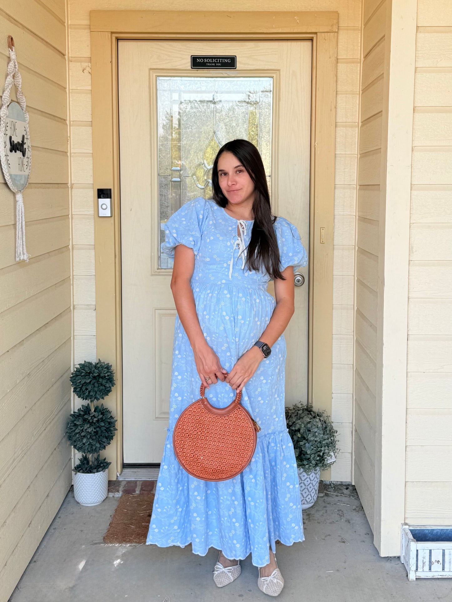 Zoie Maxi Dress Blue