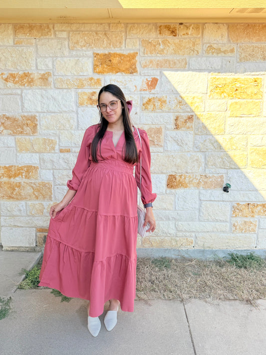 Juliet Maxi Dress Marsala