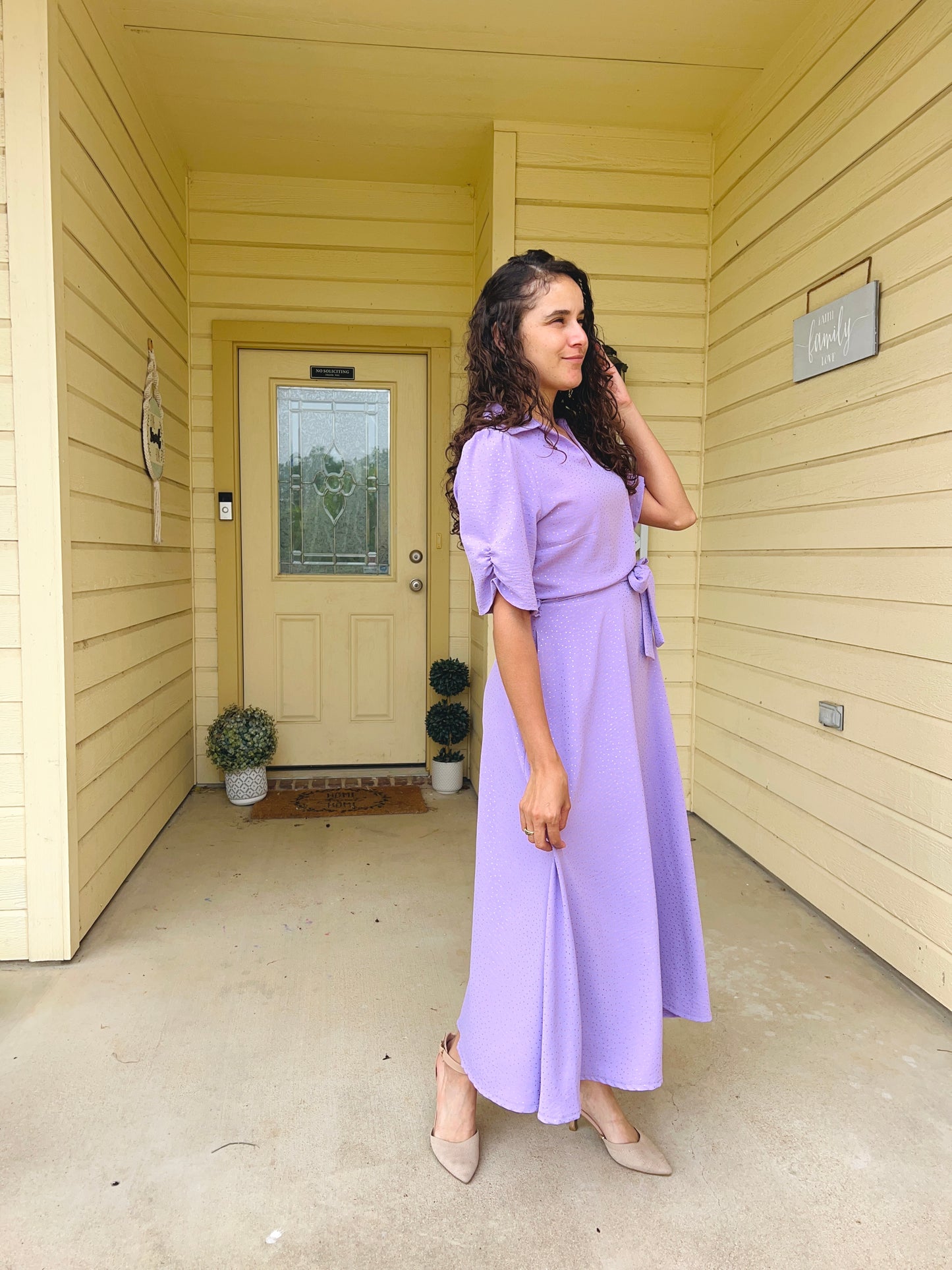 Jennifer Maxi Dress Lilac