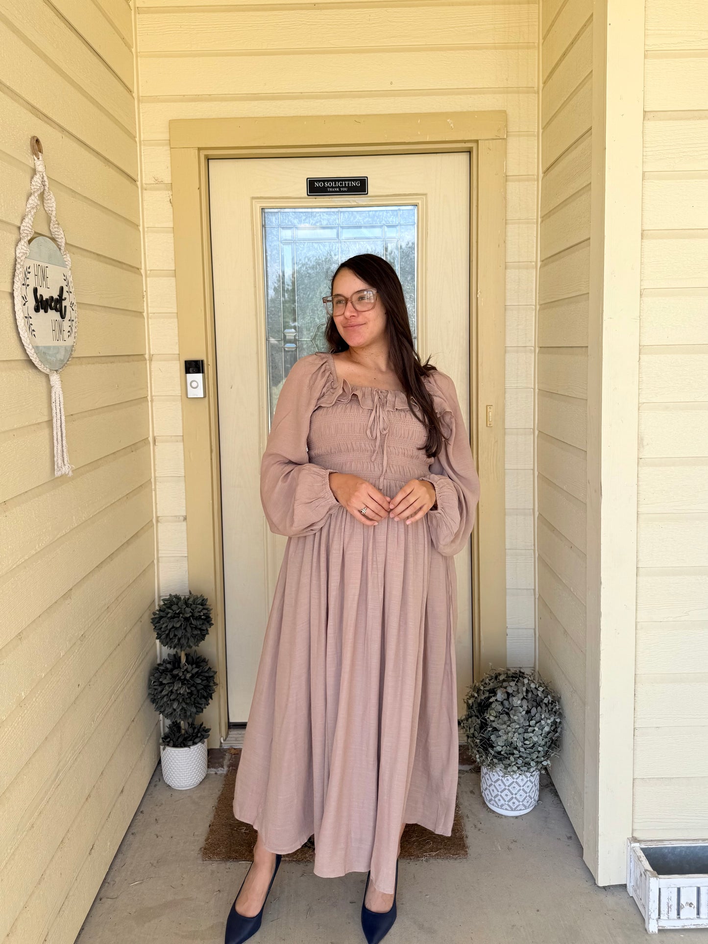 Taupe Maxi Dress