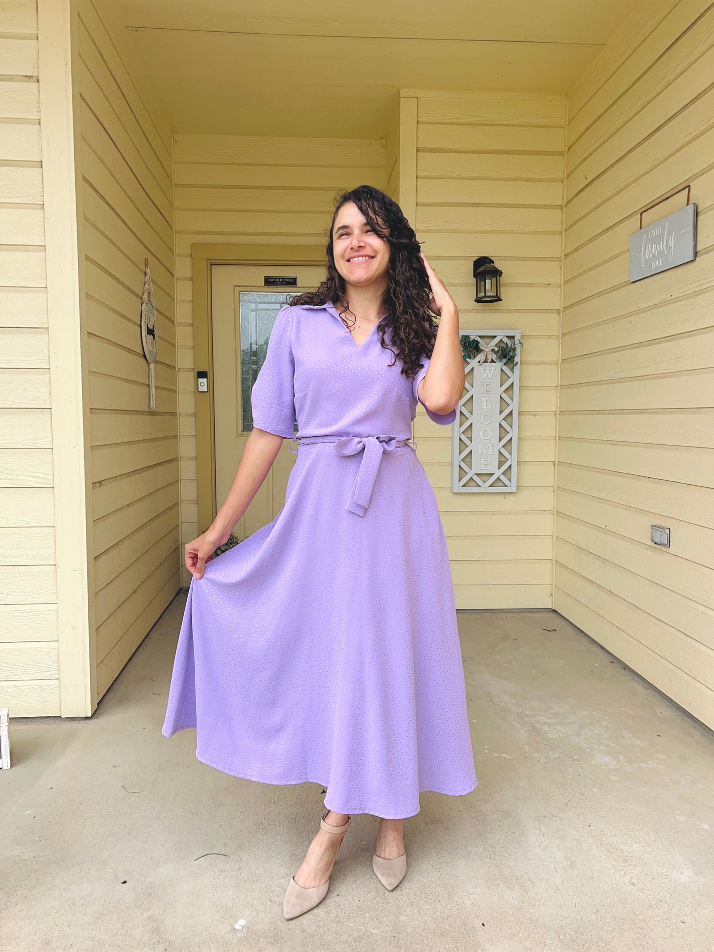 Jennifer Maxi Dress Lilac