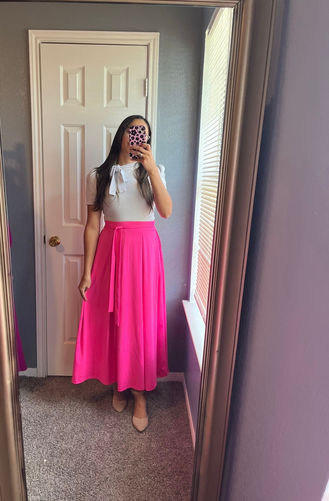 Sierra Maxi Skirt L.Pink