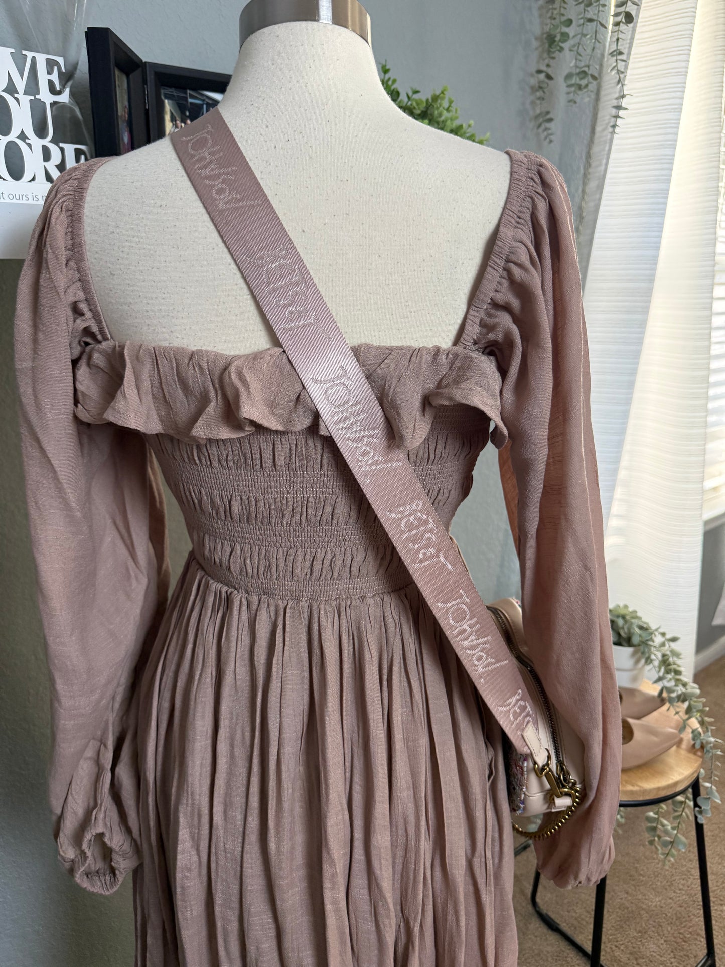Taupe Maxi Dress
