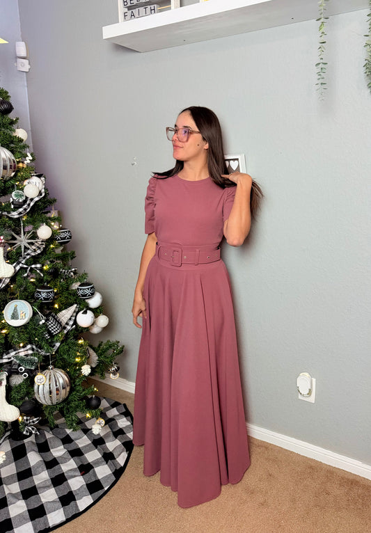 Faithful Maxi Skirt Mauve