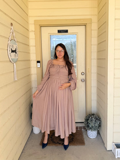 Taupe Maxi Dress