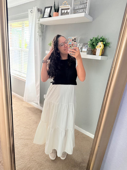 Sandrie Maxi White Dress