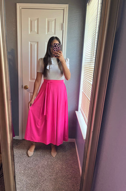 Sierra Maxi Skirt L.Pink