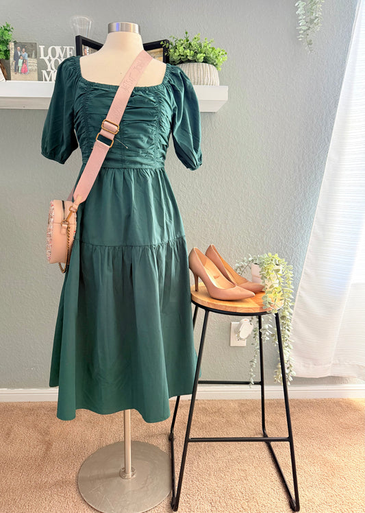 Ivet Green  Dress