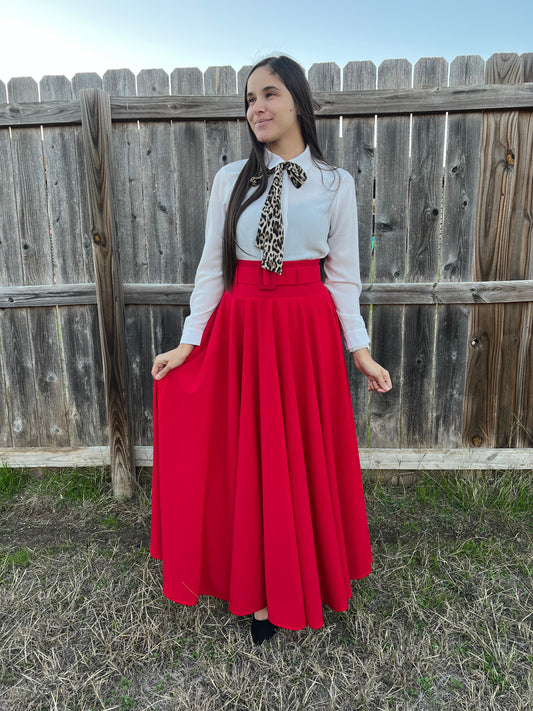 Faithful Skirt Red