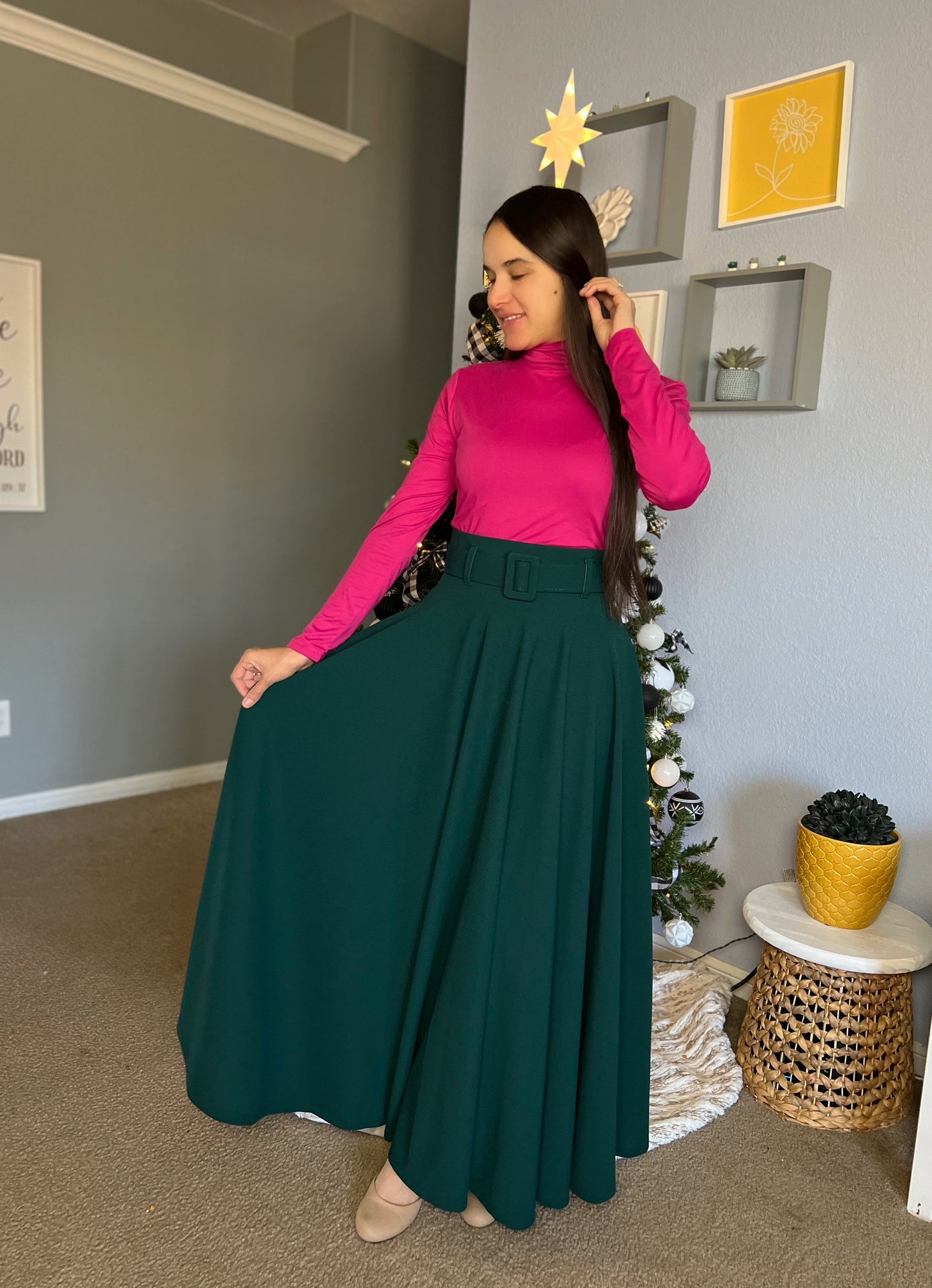 Faithful Skirt Green
